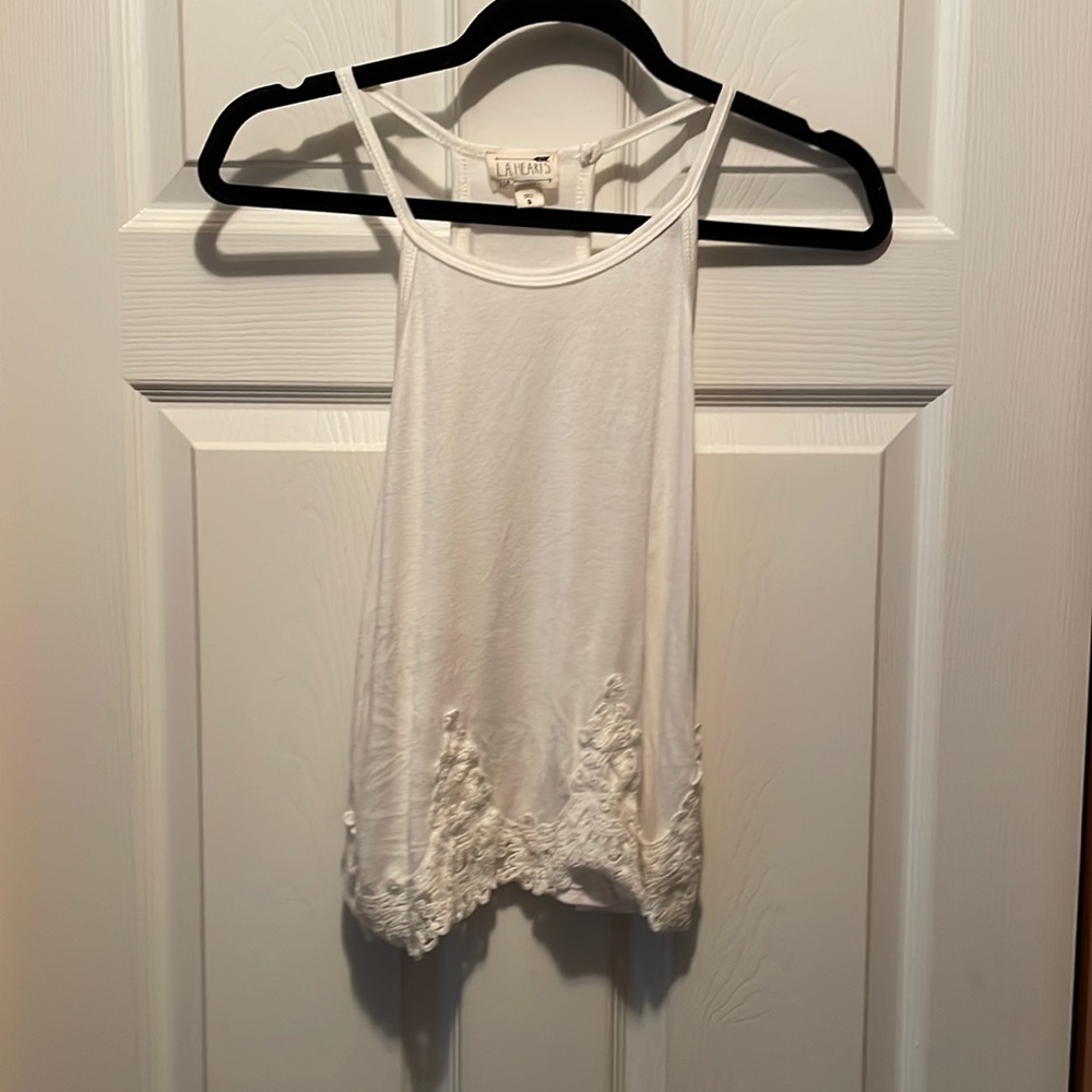 La Hearts summer top, women’s size small